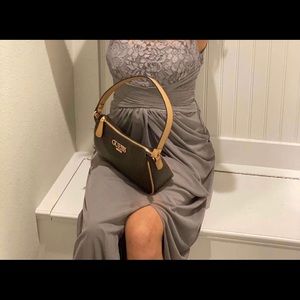 Grey elegant ball room dress